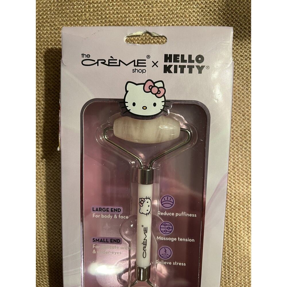 HELLO KITTY Love Dual End Quartz Roller for Face and Body-Brand New - Picture 10 of 10
